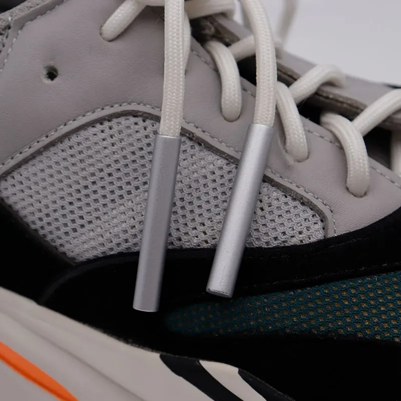 4 Latchet Silver Painting Metal Tips 6*40mm Aglets for Shoelace Drawstring Clothing Hoodie Accessories Sneaker Laces Head Women - Image 5