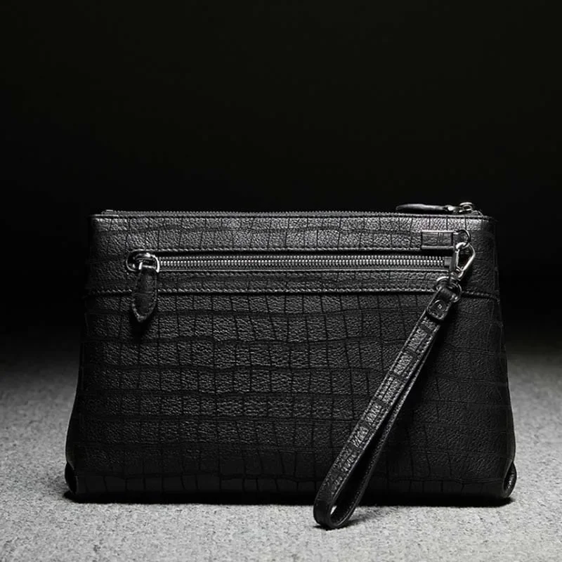 ourui new arrival male black men clutch bag - Image 2
