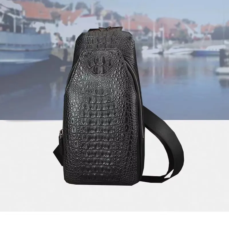 ourui male Chest package Inclined shoulder bag Men's bags men bag - Image 4