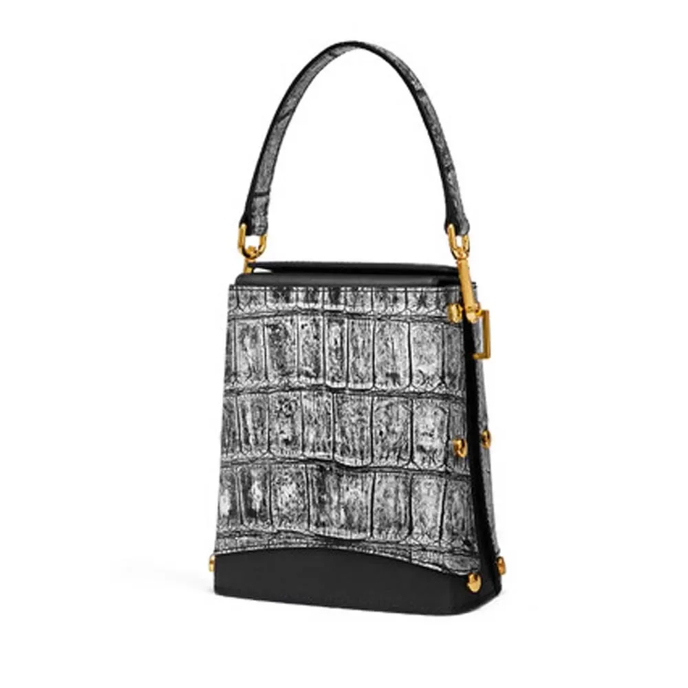 gete new Female women crocodile bag women chain Single shoulder bag crocodile - Image 4