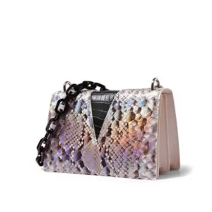 ouluoer Python skin bag Female Joining together One shoulder crossbody women falp women