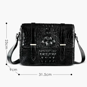 keximayuanyuan crocodile leather single shoulder bag men crocodile bag crocodile leather man leisure bag