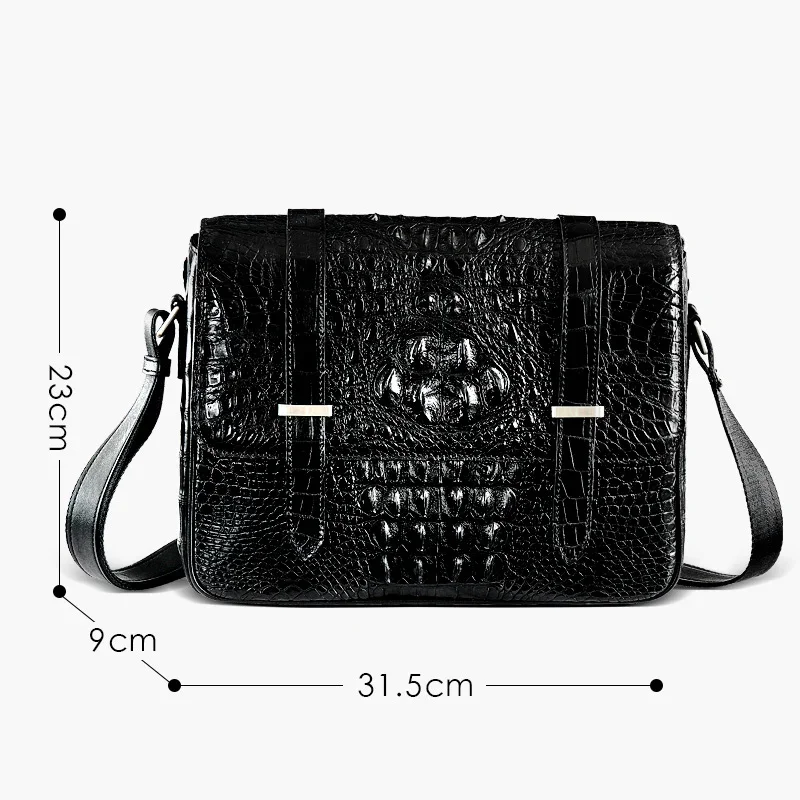 keximayuanyuan crocodile leather single shoulder bag men crocodile bag crocodile leather man leisure bag