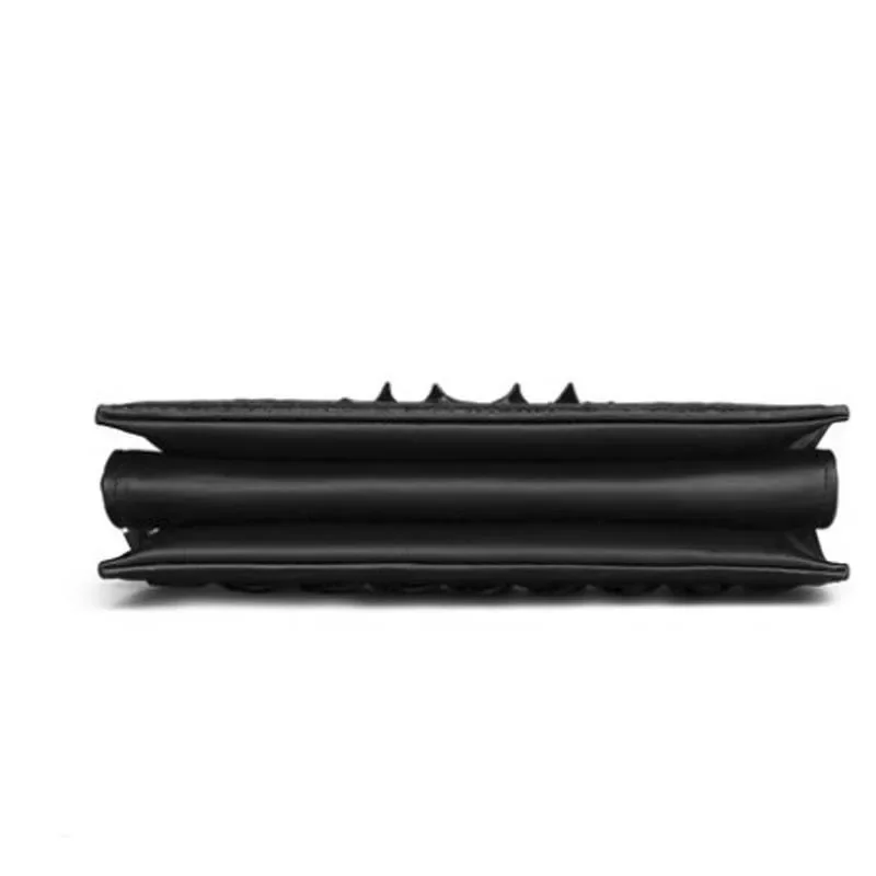 langhao male clutch bag crocodile leather male leisure zipper Cross section - Image 4