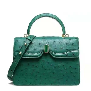 ouluoer new arrival women handbag women ostrich bag ostrich leather bag women bag