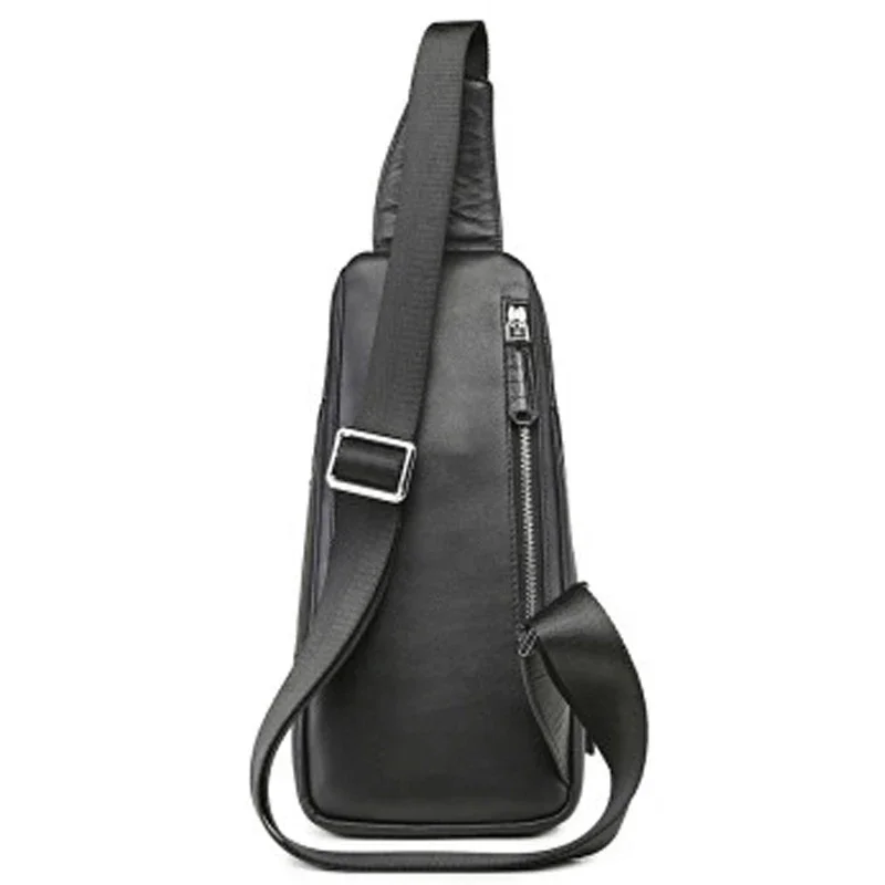 VVBrown men chest package male crocodile leisure single shoulder banquet more screens zipper men chest bag - Image 2