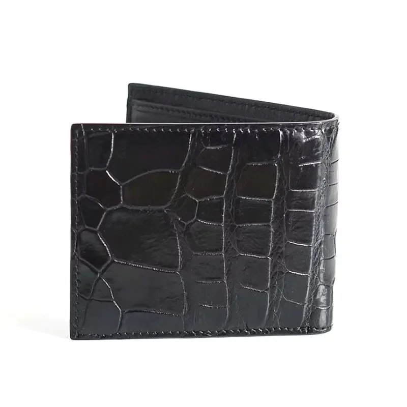 ourui male Brief paragraph Men's wallet genuine leather men wallet