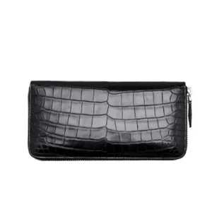pugete new crocodile wallet male crocodile leather Men zipper Hand caught business men clutch bag
