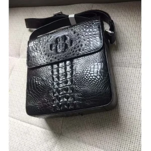 kexima men crocodile bag single shoulder bag
