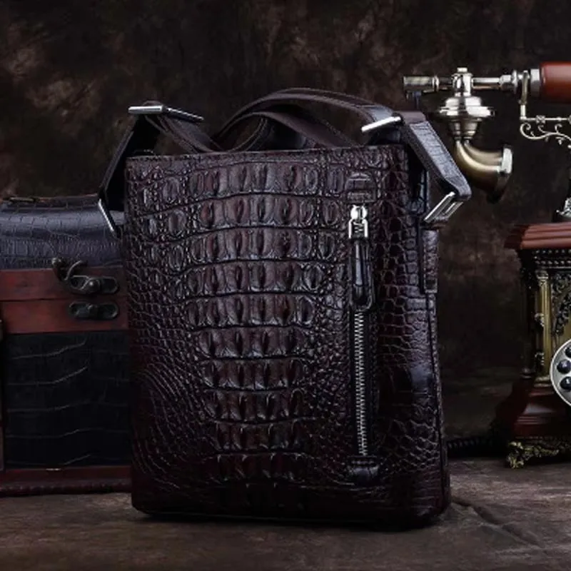 ourui New product bag men Single shoulder bag black Men's bags - Image 2