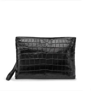 gete Men's bags New envelope package men's leather clutch bag leisure men's crocodile clutch bag for men