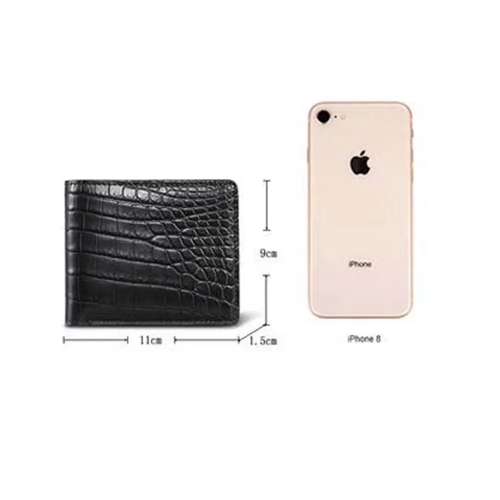 cestbeau crocodile men wallet whole skin male wallet Cross section male - Image 4