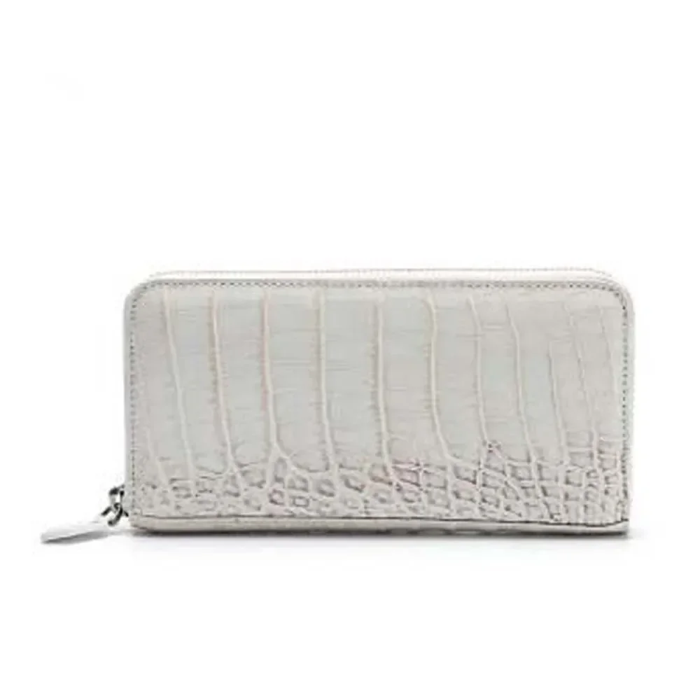 madun crocodile bag women wallet handbags female fashion Hand bag Himalayan white women clutch bag - Image 3