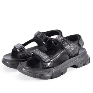 piliyuan male sandals crocodile men sandals The bottom of the thick trend male Non-slip soft bottom