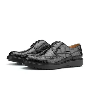 Sl crocodile shoes male genuine leather business casual fashion male casual breathable shoes