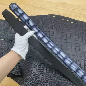 eyugaoduannaxie men leahter belt brush color fashion leisure men belt wedding