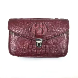 kexima women crocodile skin bag female bag