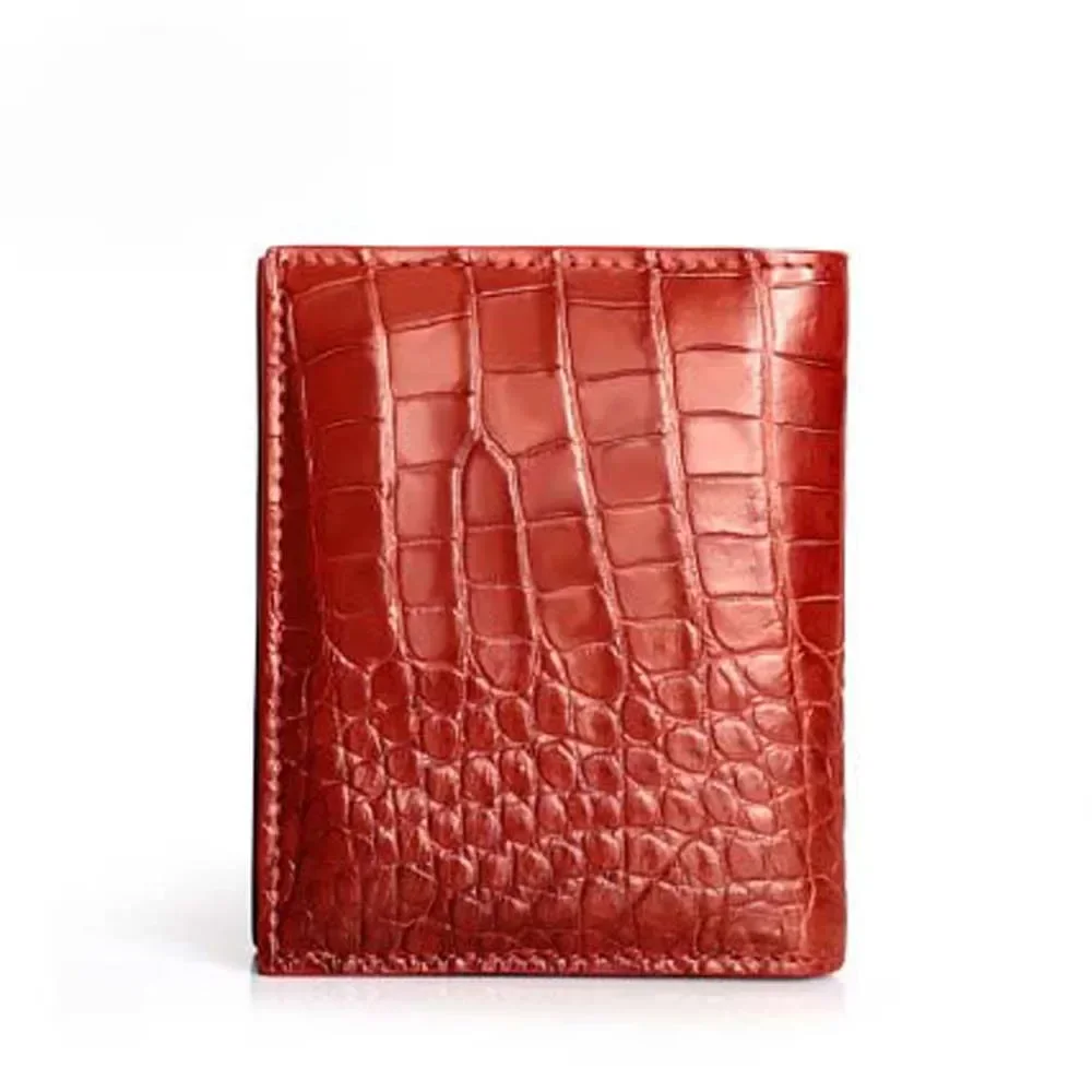 weitasi men wallet male crocodile leather short business multi-function men wallet More card holder - Image 2